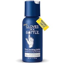 Gloves In A Bottle Shielding Lotion for Nurses Protective Barrier Hand Lotion for Dry, Cracked Hands | Non-Greasy Moisturizer for Frequent Hand Washing | Travel Size for Healthcare Workers | 2 oz