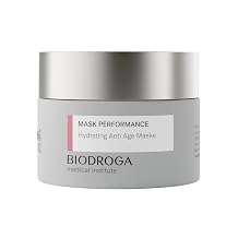 Biodroga Mask Performance - Hydrating + Firming Anti Age Mask (1.8 oz) - with 5 Peptide Complex, Oligo Hyaluronic Acid - NO Fragance, Colouring, Silicons, Mineral Oil, Parabens, Gluten, Lactose, PEGs