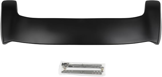 1PC Rear Window Roof Spoiler ABS Matte Black