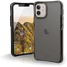 URBAN ARMOR GEAR [U] by UAG Designed for iPhone 12 Mini 5G [5.4-inch Screen] Case Mouve Rugged Lightweight Slim Shockproof Transparent Protective Phone Cover, Matte Ash