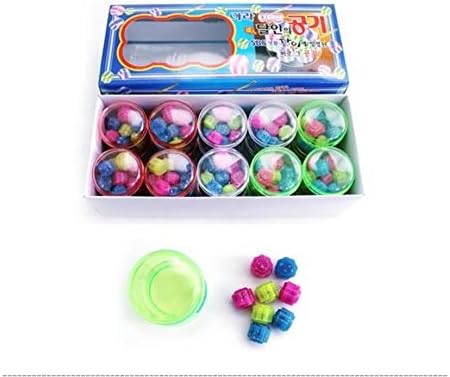 Gonggi Konggi Gong Gi Jack Stone Game 20 Case x 7 Pieces Korea Fun Play Gift + 1 Free Gift Giraffe Bookmark
