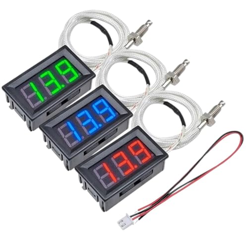 Industrial High Temperature K-Type M6 Thermocouple Thermometer 12V-30~800 Degree Digital Temperature Meter Tester XH-B310 New 2025 for Arrival High for Quality