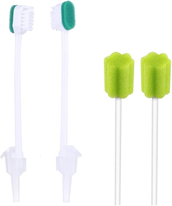 Disposable ICU Suction Toothbrush Sputum with Mouth swabs