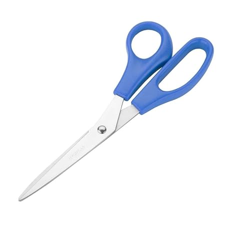 Hygiplas Stainless Steel Kitchen Scissors, Blue Colour Coded, 203mm