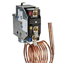 Johnson Controls P20EB-2C P20 Series Air Conditioning/Pressure Cutout Control, Single-Pole, Double-Throw, 36" Capillary, 1/4" Sweat Tube
