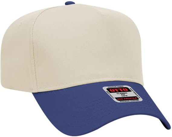 Otto Cap 5-Panel Mid Profile Baseball Cap,OS