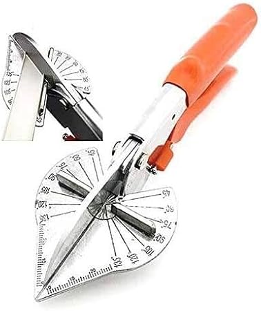 Multi Angle Miter Shear Cutter Hand Tools,45-135 Degree Adjustable Angle Scissors Trim Shears Tools