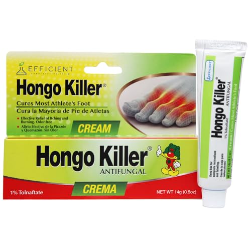Hongo Killer Antifungal Cream 0.5oz - Athletes Foot Treatment