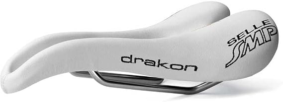 Selle Smp Drakon Saddle White, 138Mm