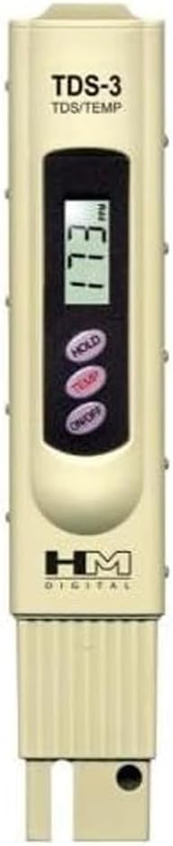 HM Digital TDS Tester TDS-3 Handheld TDS Meter