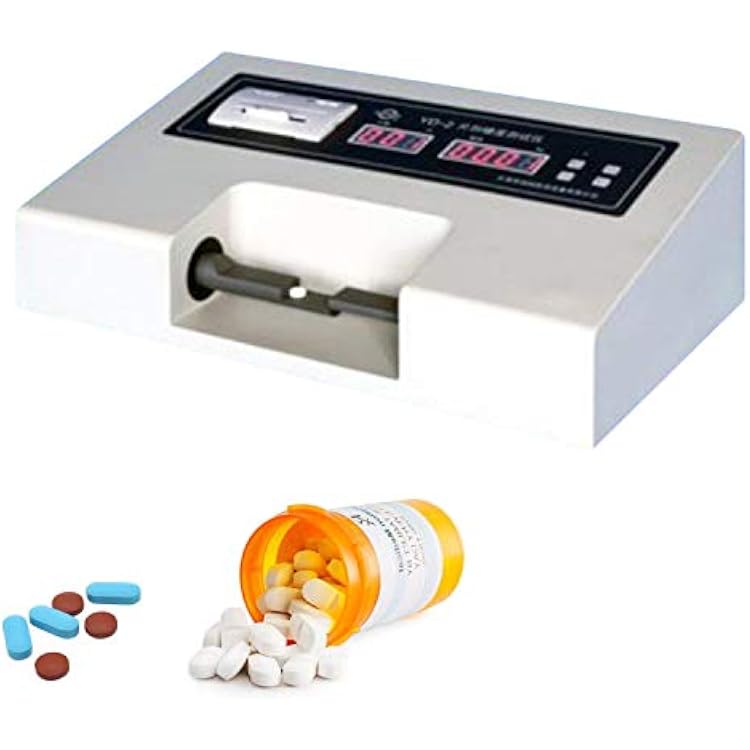 CGOLDENWALL YD-3 Tablet Hardness Tester Material Testing Hardness Testing Machine 2~199.9 N & Probe Procession Range 3~40 mm