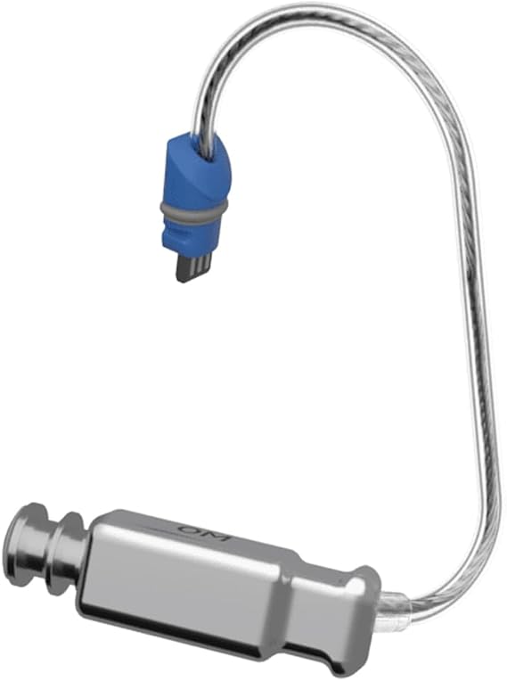 MiniReceiver 3.0 (Speaker Wire Length:2) for Signia, rexton, AudioService Hearing aids (Left, Medium)