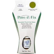 Porc-A-Fix Touch-Up Repair Glaze Paint to Match General Electric, Avocado (GE-20)