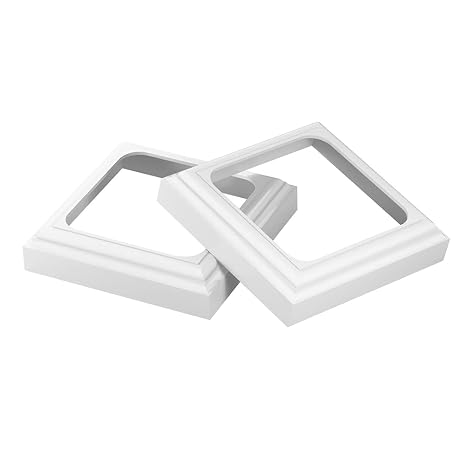 Fypon 6" Premium Colonial Durapoly Post Trim Kit, White