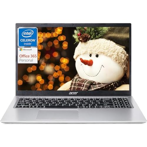 acer 2023 Aspire 1 Slim Laptop for Student, 15.6-inch FHD, Intel Celeron N4500, 20GB RAM, 128GB eMMC, Thin & Light, 1 Year Microsoft 365 Personal Subscription, Win11 S