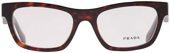 Prada Rectangular Tortoise Eyeglasses