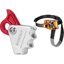 WILDKEN Climbing Ascender Fall Protection Belay Device Climbing Rope Grab for Rock Climbing, Foot Ascender Outdoor Mountaineering