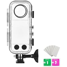 131FT/40M Waterproof Case Only for Insta360 X3, Underwater Diving Protective Housing Shell for Insta360 X3 Action Camera with Bracket Accessories