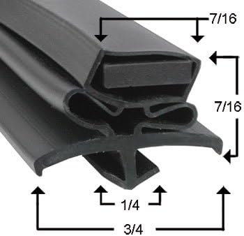 True Manufacturing UCITR810809 Door Gasket for TUC, TWT, TSSU (48 & 72" Models)