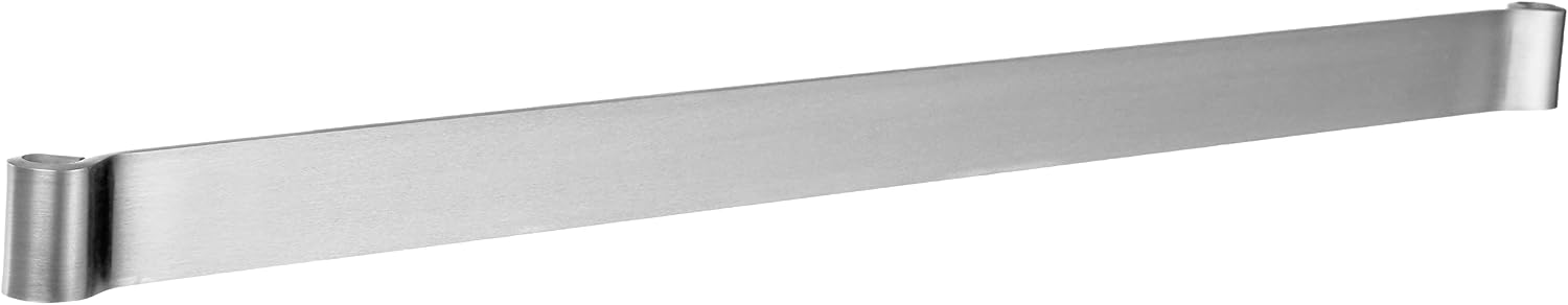 Enclume Premier 36-Inch Rolled End Bar, Wall or Ceiling, Pot Rack, Use with Wall Brackets or Captain Hooks, Stainless Steel