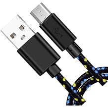 6ft USB Cable MicroUSB Charger Compatible with LG Aristo 4 Plus/Aristo 5/Prime 2/K40/Tribute Royal, Monarch/LG K31/Phoenix 5/Fortune 3/K8x/Risio 4, Cord Power Wire Long Sync