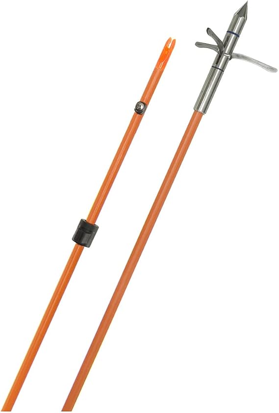 Fin-Finder Raider Pro Bowfishing Arrow with Kraken 3 Barb Point