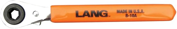 Lang Tools B-10A Ratcheting Side Terminal Battery Wrench, 5/16"