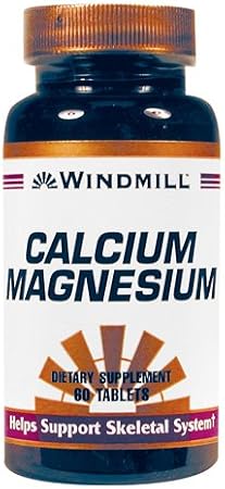 Windmill Calcium Magnesium Tablets - 60 Ea