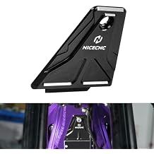 NICECNC Horn Cover Gap Cover Horn Delete Cover Plate Compatible with Surron Light bee X Surron Light bee S Surron Light bee L1E Segway X160 Segway X260, See Fitment, Black