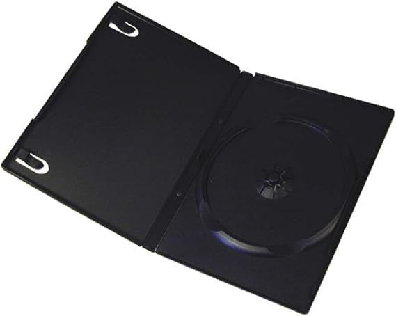 Progo 25 Pack Standard Black Single DVD Cases 14MM