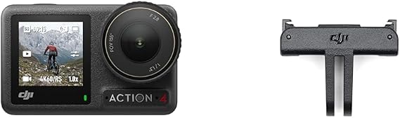 DJI Action Camera Osmo Action 4 Standard Combo + Quick Release Adapter Mount