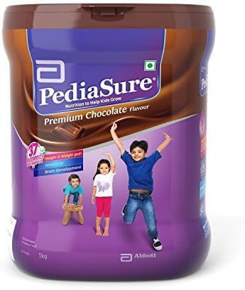 PediaSure Premium Chocolate 1Kg/35.2Oz - Plastic Jar - for Kids 2 years to 10 years by Abbott