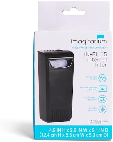 imagitarium by Petco in-FIL 5 Internal Filter 2.5-5 Gallons