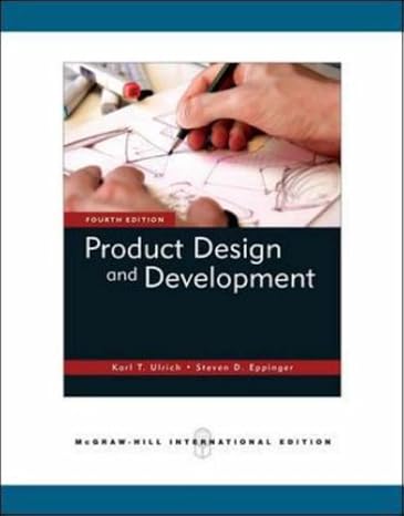 Product Design and Development, 4th Edition