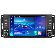 Android 13 Car Radio Stereo for Jeep Wrangler Dodge RAM Avenger Challenger Chrysler Dodge Ram, 7 Inch Wireless CarPlay Android Auto 1080P Camera (2Ram 64Rom)