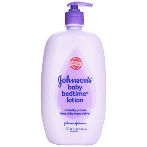 Johnsons Baby Bedtime Lotion, 27 Ounce Pack of 4