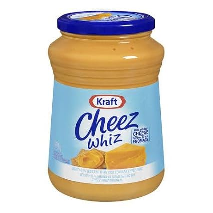 Cheez Whiz Light Cheese Spread 900 g/31.7oz. {Imported from Canada}