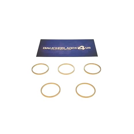 5 Pack of Adapter Bushings Converts 7/8" Down to 20mm for Saw Blades