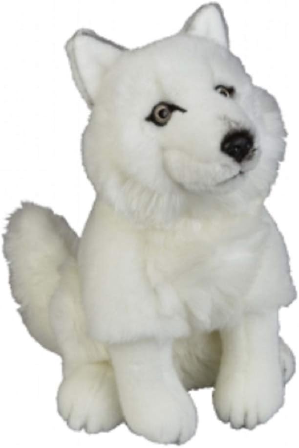 Ravensden Soft Toy Arctic Wolf Sitting 28cm