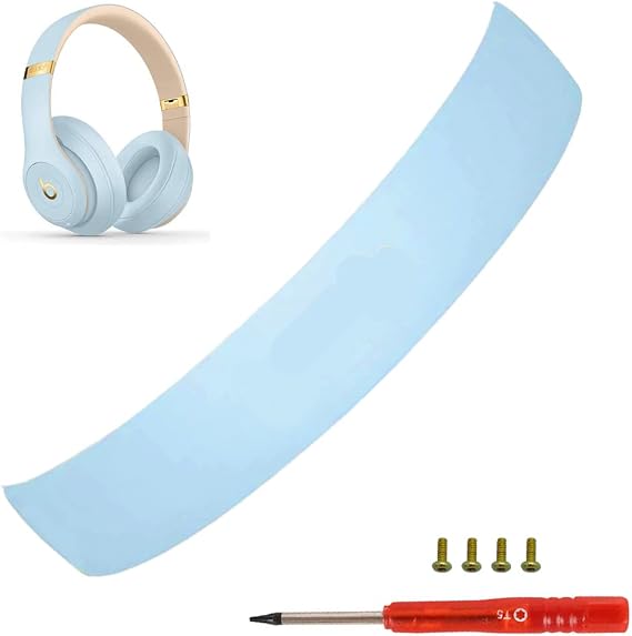 Headband Replacement for Studio 3 Arch Band as Same as the OEM Studio3 Accessories Parts Compatible with Beats by Dr. Dre Studio3 Wireless/A1914 and Studio 2 Wired/Wireless Headphones (Crystal Blue)