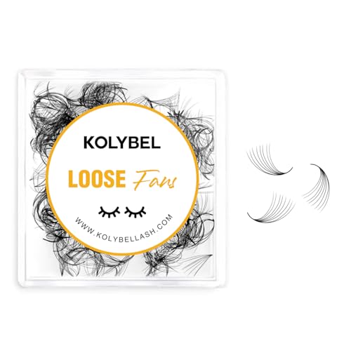 500 Premade Fans Lash Extension 8D 0.07 D Curl Promade Fans 12mm Premade Lash Fans for Eyelash Extension Middle Stem Handmade Loose Pre made Eyelash Fans Volume Soft Pointy Base 8D,0.07-D-12MM