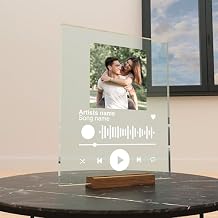 crypto Personalized Acrylic Song | Acrylic Album Cover | Wide 8 inchx10 inch Height | Transparent Song