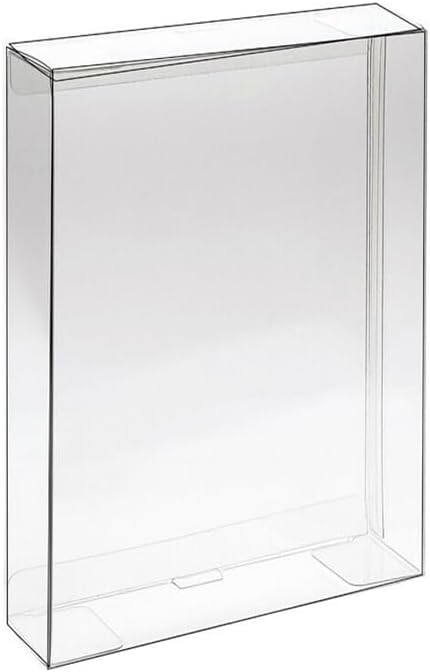 Box Protector Case,10Pcs Clear Cartridge Box Case Sleeve CIB Protector Compatible for PSP Games