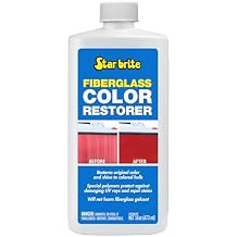 STAR BRITE Fiberglass Color Restorer - Specially Formulated for Colored Boat Hulls - Renew, Shine & Protect -16 OZ (081816PW)