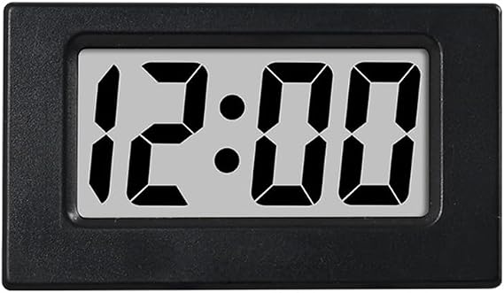 Clock Triangle LED Screen – 12/24h Time Display Desk Clock