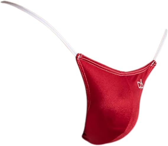 Daniel Alexander Mens Sexy G-String Underwear w/T-Back Shiny Pouch, Backless Thongs for Men, Low Rise Waist String Bikini