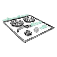 MPLUS Timing Chain Kit 9-0390S for 1997-2002 Malibu Cavalier/Oldsmobile Achieva Alero/Pontiac Grand Am Sunfire 2.4L L4 Dohc 16V Code T