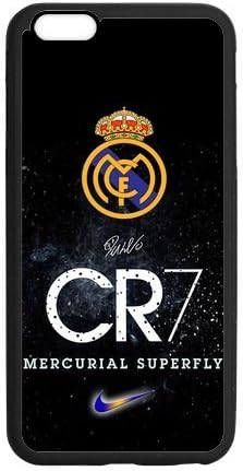 DIY CR7 Football Player Cristiano Ronaldo Custom Case Shell Cover for iphone 6 plus case (Laser Technology)