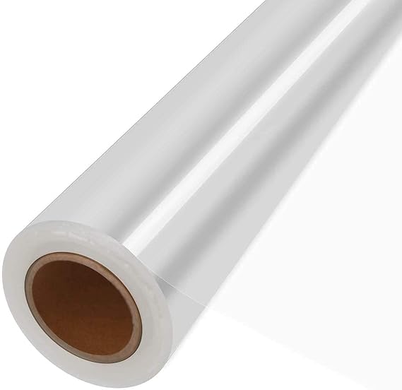 88 cm x 33 m Clear Cellophane Roll - 3 Mil Thick Cellophane Transparent Clear Cellophane Bags Large Clear Packaging Paper for Flowers Gift Baskets