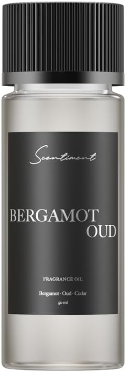 Scentiment Bergamot Oud ディフューザーオイル - プレミアムフレグランスオイル - 50ml